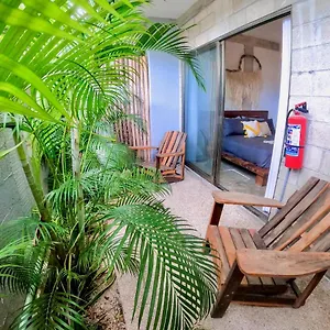 Katalox Jungle Lofts By Simply Comfort Centre Rooftop Patio & Pool Apartamento Tulum
